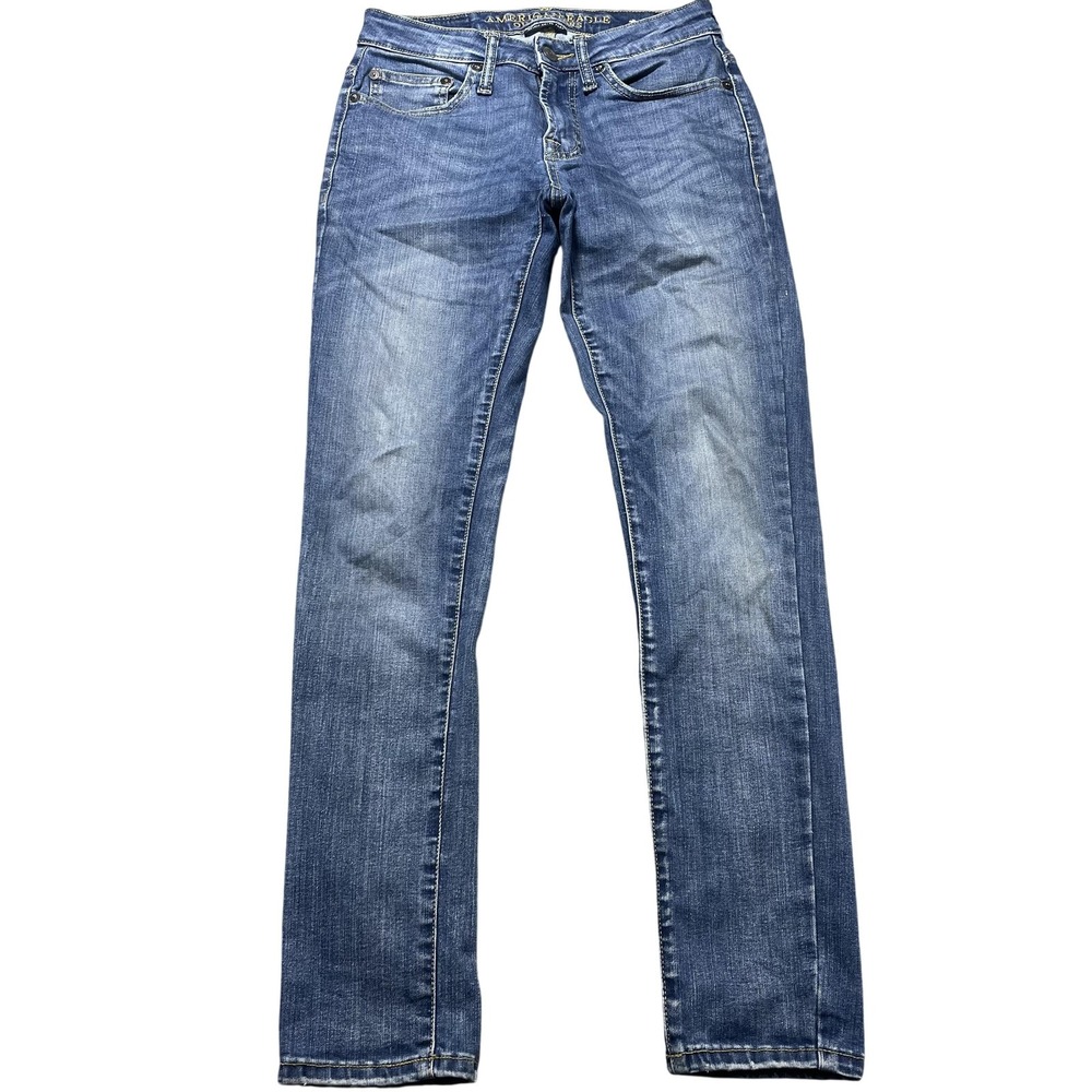 American Eagle Ne(x)t Level Flex Skinny Jeans Mens 28x30 Blue Medium Wash Denim